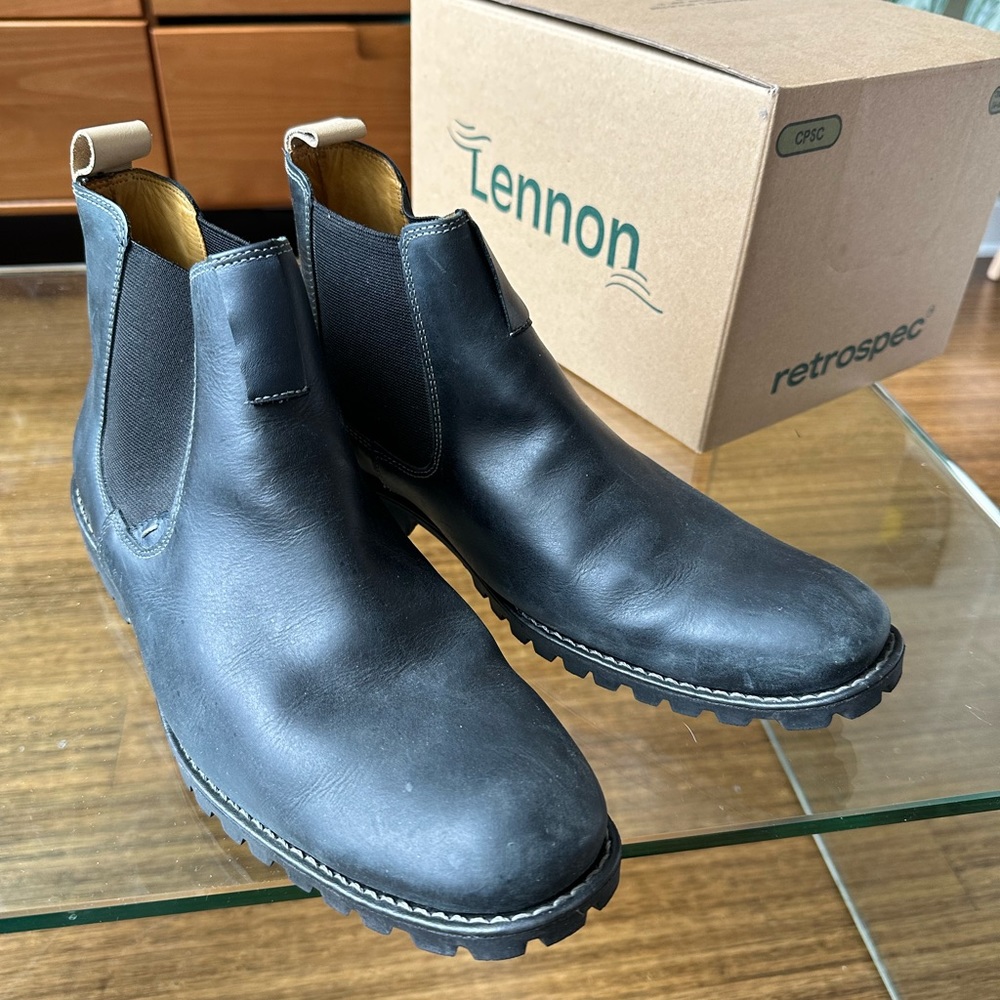 Sandro Moscoloni Black Chelsea Boots